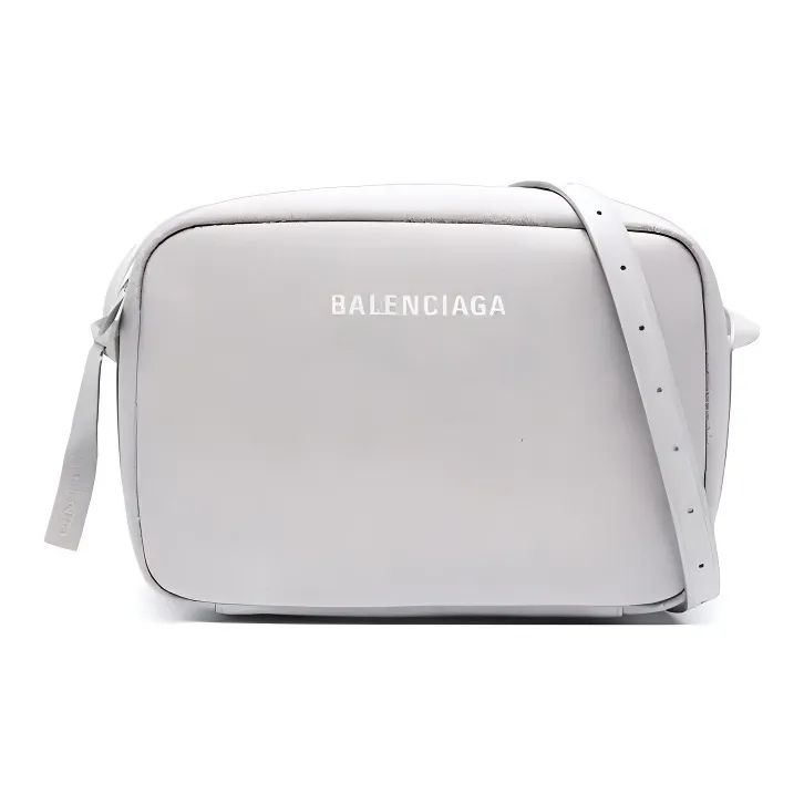 Balenciaga Everyday Nylon Camera Bags Crossbody Bag Shoulder Bag Women's Gray-0