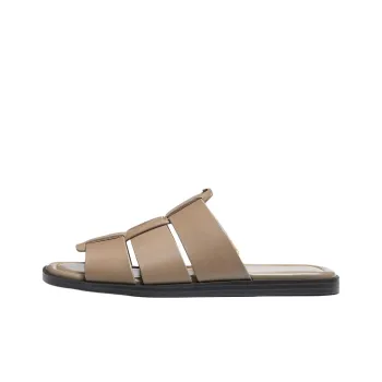MICHAEL KORS Slide Slippers Women's Brown