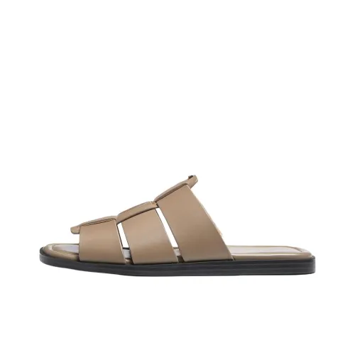 MICHAEL KORS Slide Slippers Women's Brown