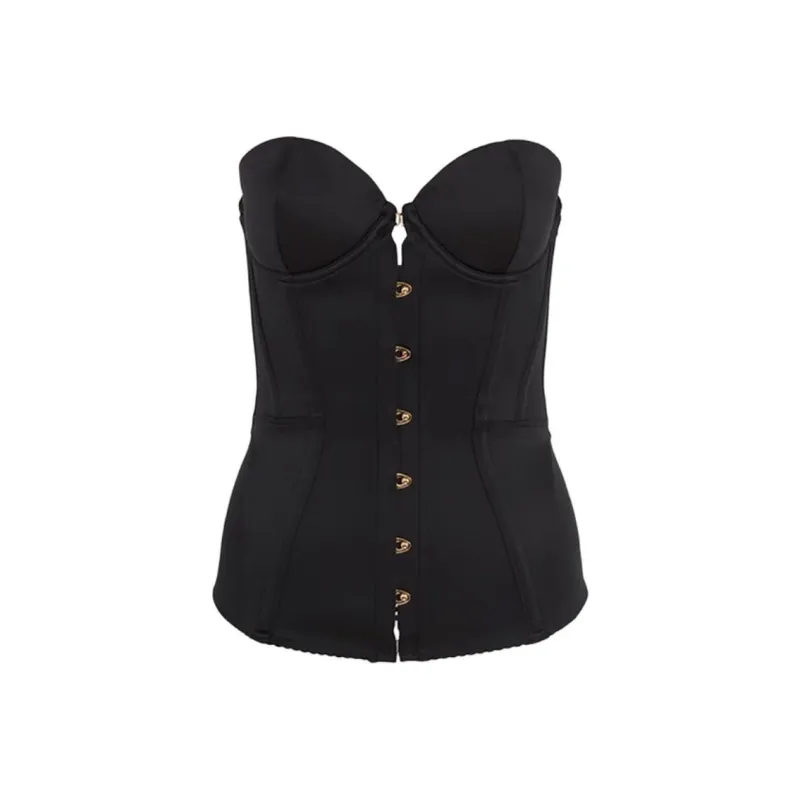 Agent Provocateur Mercy Satin Corset-0