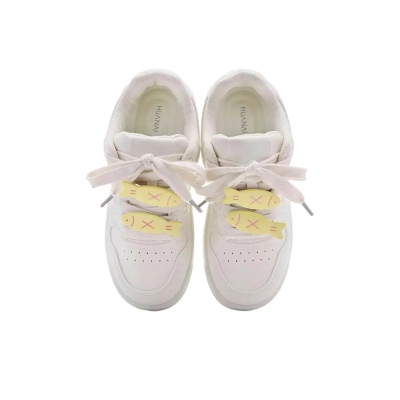 HUANAI Abrasion Resistant Slip Resistant Breathable Lightweight Low Top Skateboard Shoes Women's-8