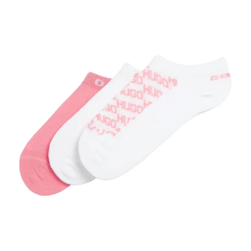 HUGO BOSS Ankle Socks Women's 3 Pack-0