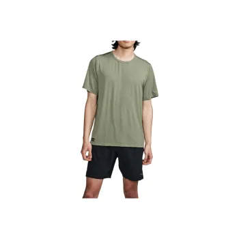 Saucony Stopwatch T Shirt Men's Olive Gray
