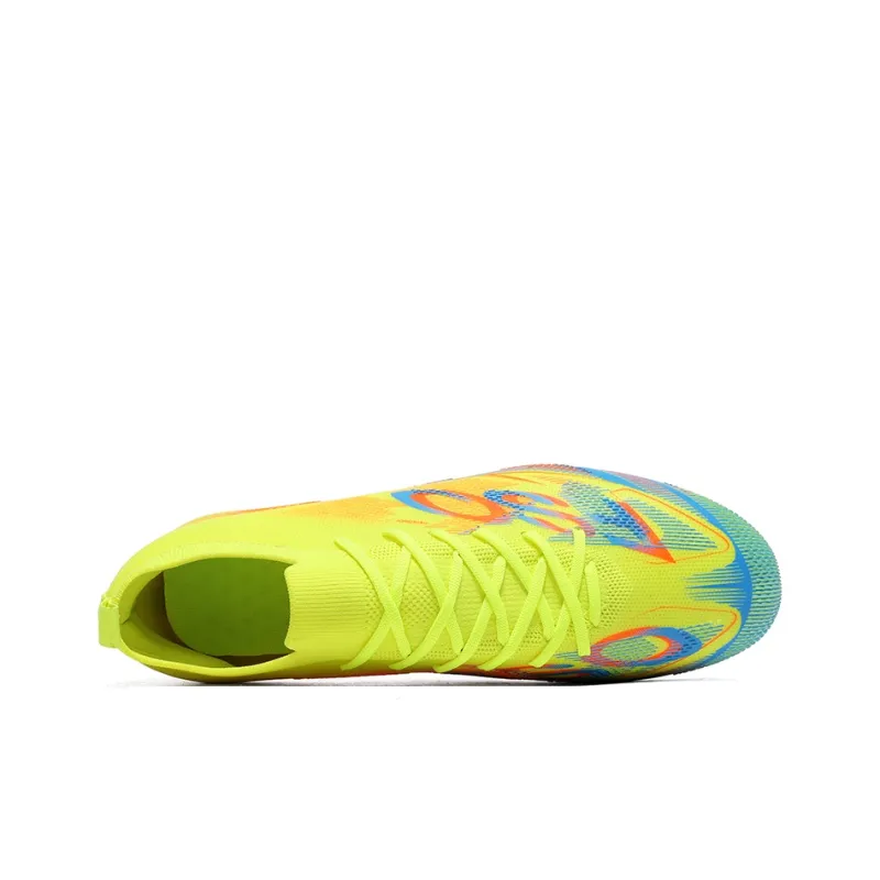 AD FG Rubber Long Studs Firm Ground Breathable And Slip Resistant Soccer Shoes Unisex-7