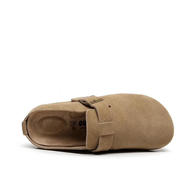 Golofi Rubber Sole Slip Resistant Abrasion Resistant Closed Toe Slippers Women's-1