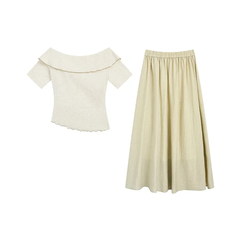 ZIHAN Two Piece Skirt Sets Women's-1
