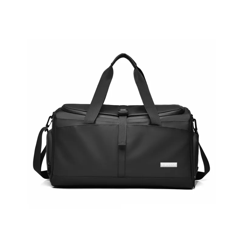 ROBINHOOD Oxford Travel Bag Men's Black/Gray/Green-0