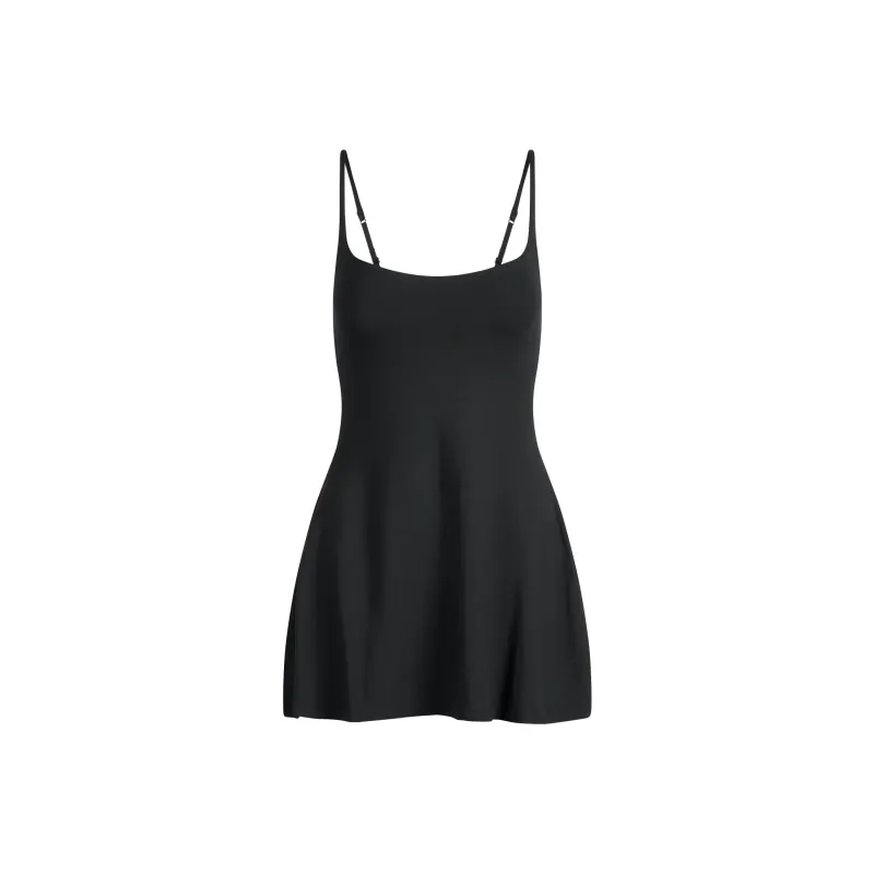 SKIMS SS25 SMOOTH LAYERS SCOOP NECK MINI DRESS Slip Dress Women's-0