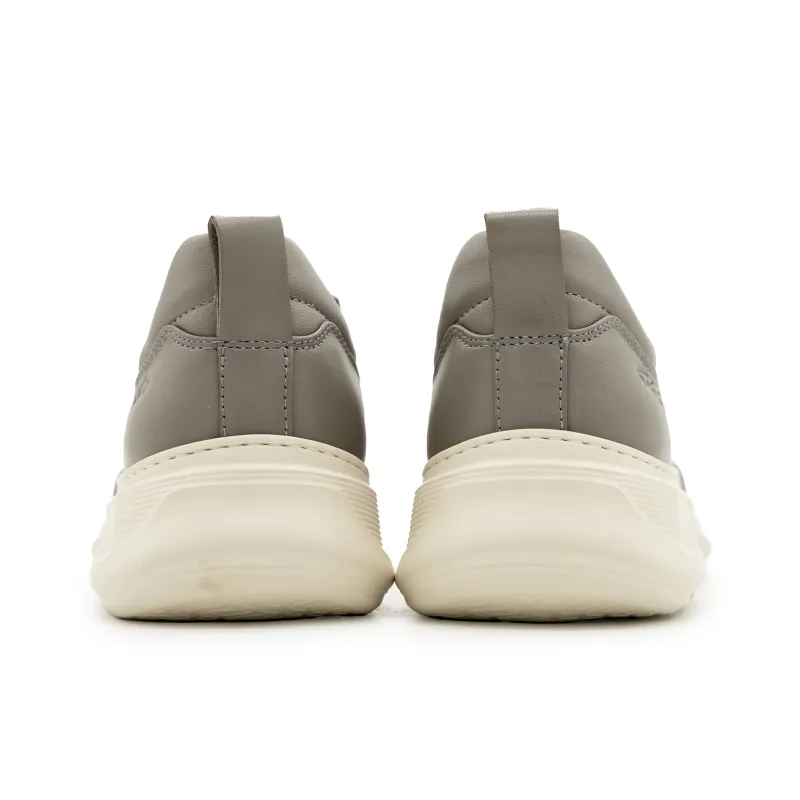 Satchi Slip Resistant, Abrasion Resistant, Breathable Low Top Casual Shoes, Slip on Men's Gray-5