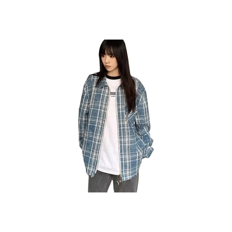 SIL VITIN Shirts Unisex Blue-0