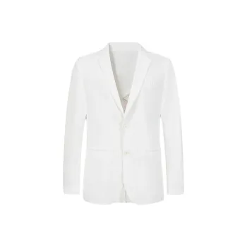 KARL LAGERFELD SS25 Business Suit Coat Men's White
