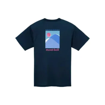 MONTBELL Wickron T Mountains & Sun T Shirt Unisex
