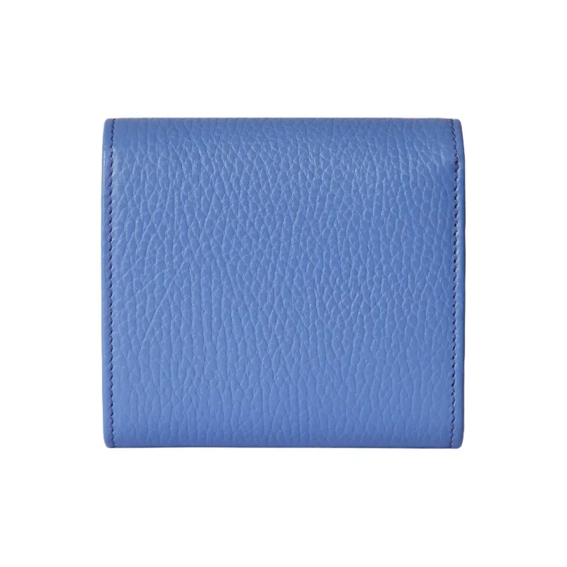 GUCCI Leather Wallet Women's Light Purple-2