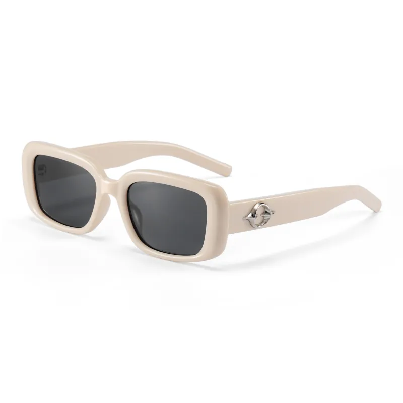 COLORE.IN TR/Memory Plastic Square Sunglasses Unisex-4