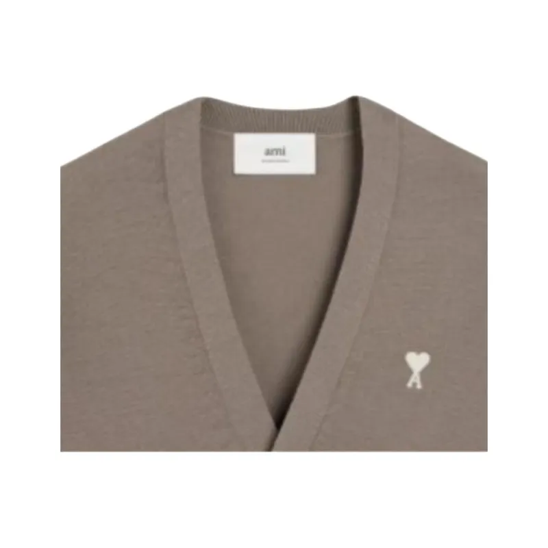 AMIPARIS Paris Ami De Coeur V Neck Cardigan-1