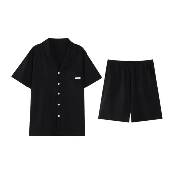 NOME Spring Summer Pajama Set Men's Two Piece Set