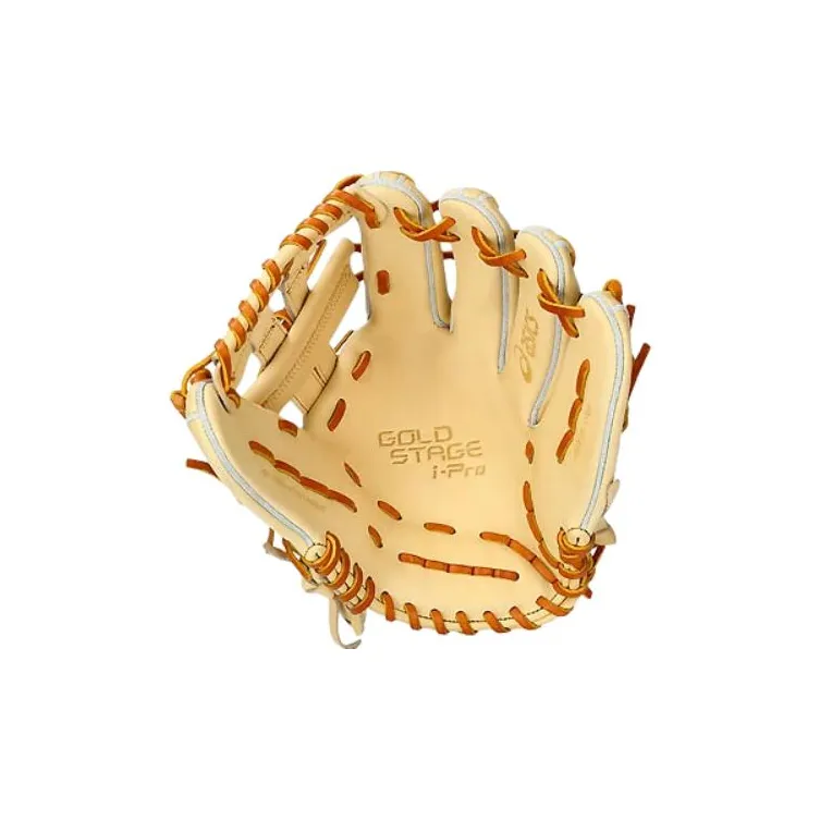 Asics Baseball Gloves Catcher's Glove Leather Unisex Brown-2