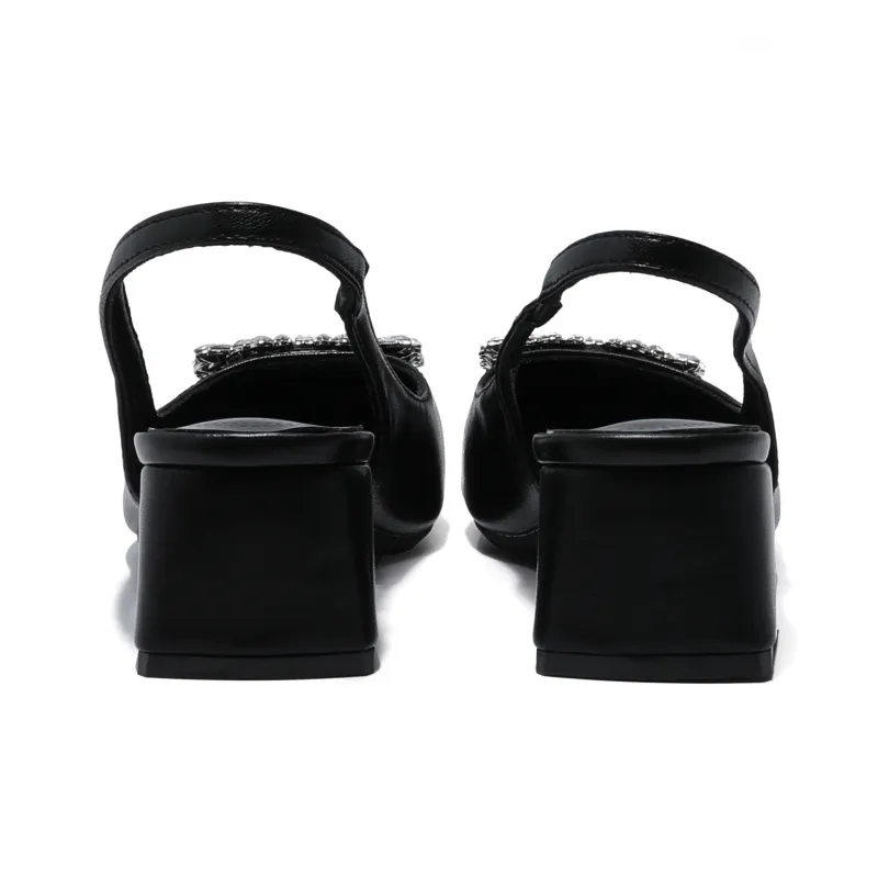 Be Good High Heels Chunky Heel Women's-2