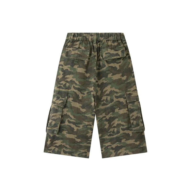Journey To The West Denim Shorts Unisex-1