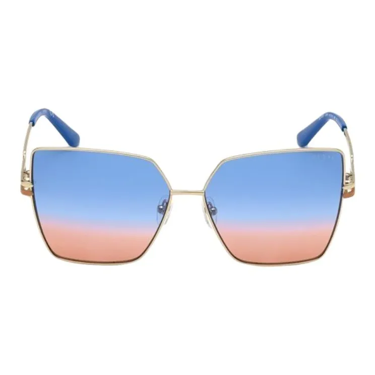 GUESS Butterfly Sunglasses Women's Gold-2