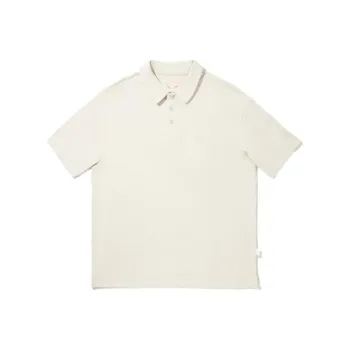 LiNing Polo Shirt Unisex Pearl White