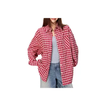 NHZN Shirts Women's Red