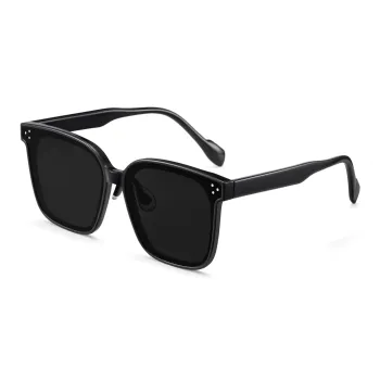 COLORE.IN TR/Memory Plastic Square Sunglasses Unisex