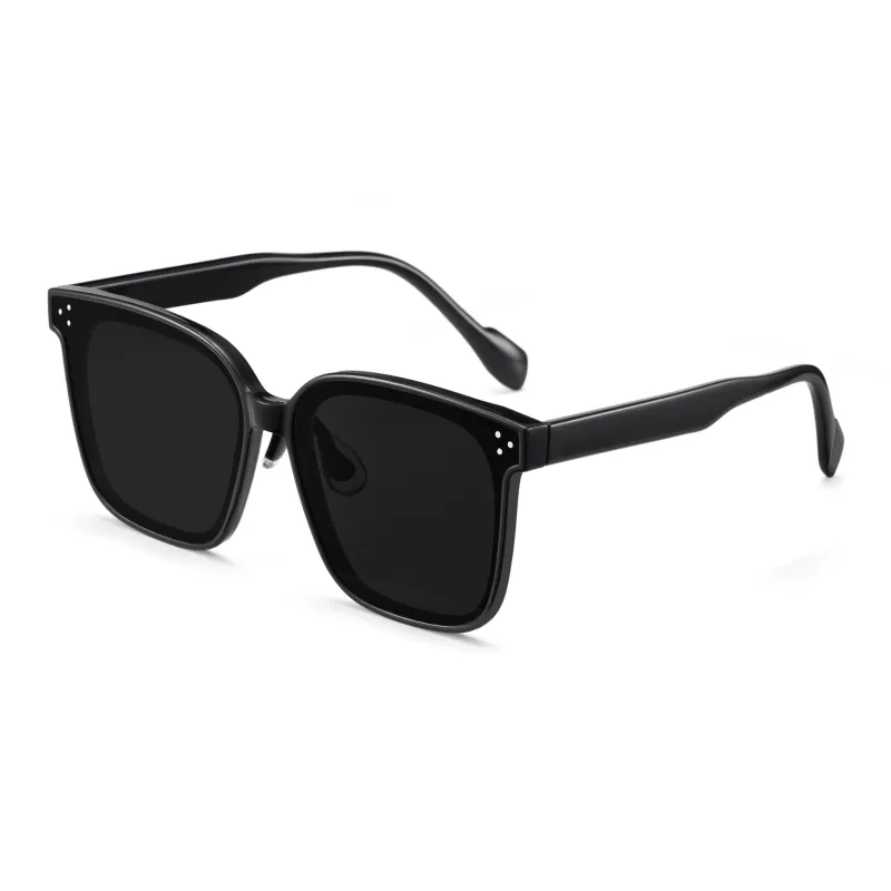 COLORE.IN TR/Memory Plastic Square Sunglasses Unisex-0