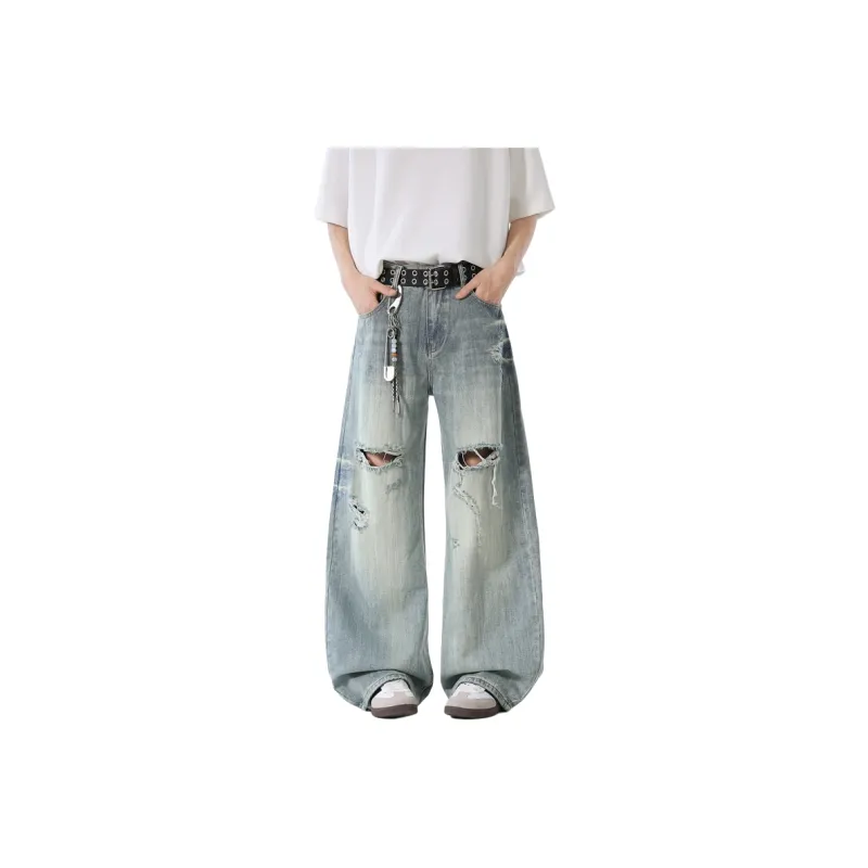 PANDA ADEVIL Jeans Unisex Mint Green-0