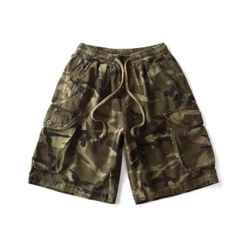 WHELVE Cargo Shorts Unisex Camouflage