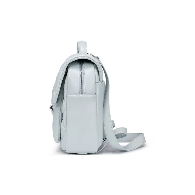 JUST STAR Synthetic Leather Carry Backpack Medium Size Women's Multicolor-1