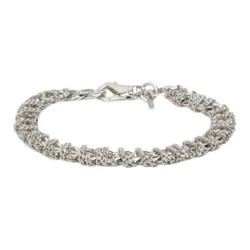 EMANUELE BICOCCHI Metal Bracelets Men's Silver