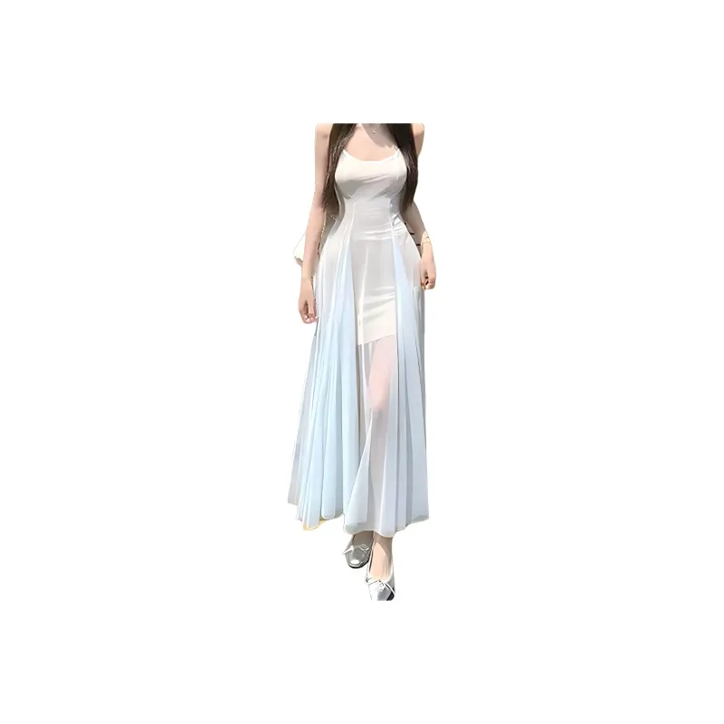 Dior Beauty Slip Dresses Women's Light Blue-0
