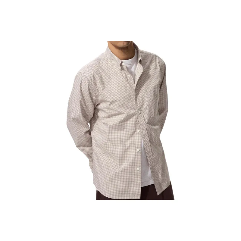 UNIQLO Shirts Unisex Beige-0