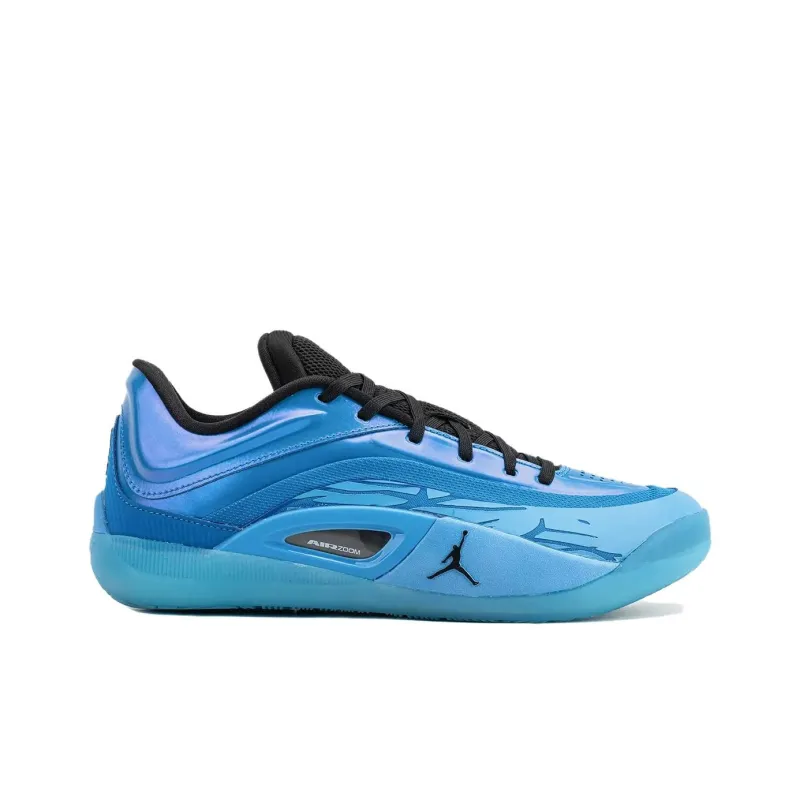 Jordan Zion 4 Low Top Basketball Shoes Men's Blue-1