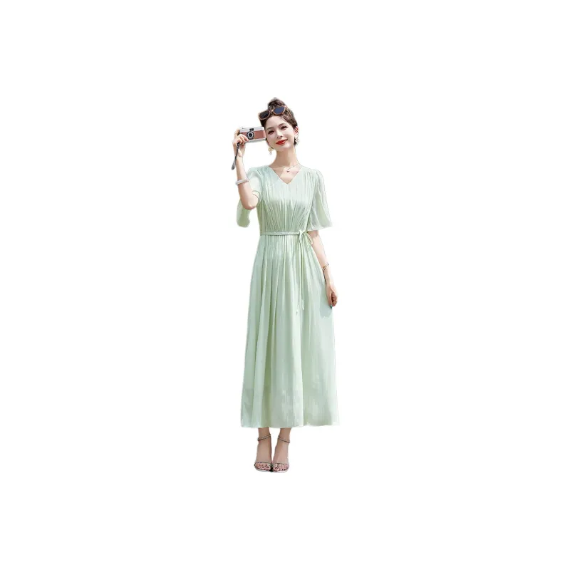 TEME Short Sleeved Dress Women's-2