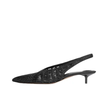 Jacquemus Cubisto Banane Slim Heel High Heels 3.5cm Women's Black