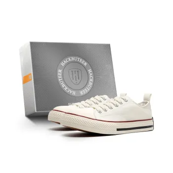 HACKBUTEER Low Top Skateboard Shoes Unisex Box Included