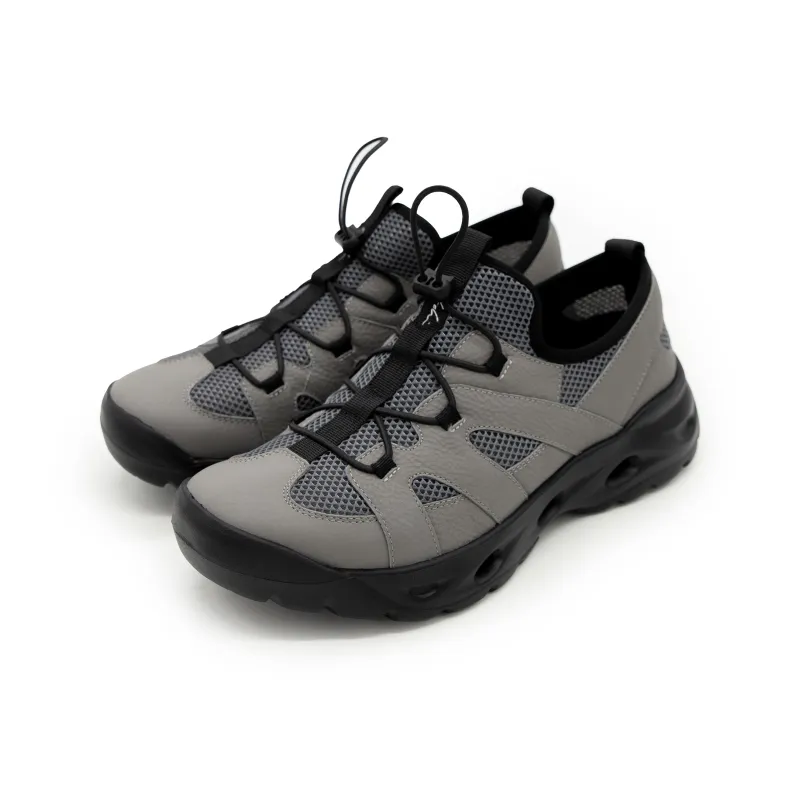 Satchi Slip Resistant, Abrasion Resistant, Breathable Low Top Casual Shoes Men's Gray-3