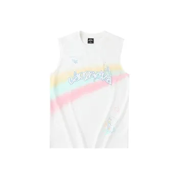 LAMLICKA Tank Tops Unisex White