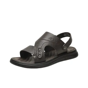 Mulinsen Beach Sandals Men Brown, Black