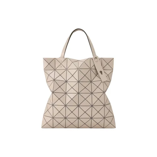 ISSEY MIYAKE Polyvinyl Chloride Resin Tote Bag, Shopping Bag, Handbag Women's Sandy Beige