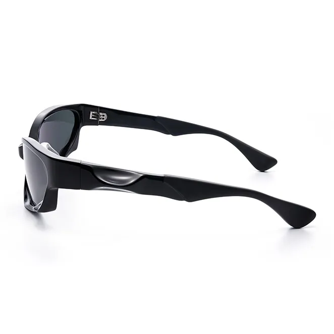 THE OWNER Plate Frame Irregular Shape Sunglasses Unisex-2