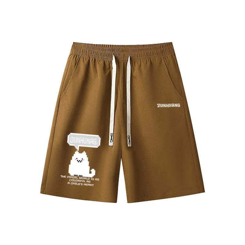 DUNHUANG INSPIRATION Casual Shorts Unisex-5