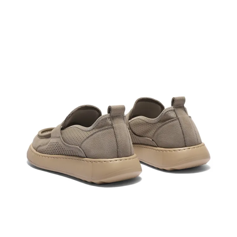 BELLE Men's Casual Shoes Men Low Top Gray/Khaki/Earth Yellow-28