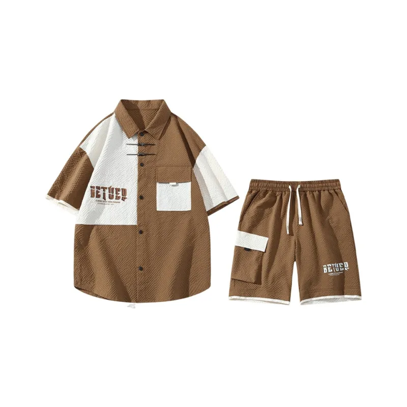 UNIWOLF Shirt Matching Set Men's-8