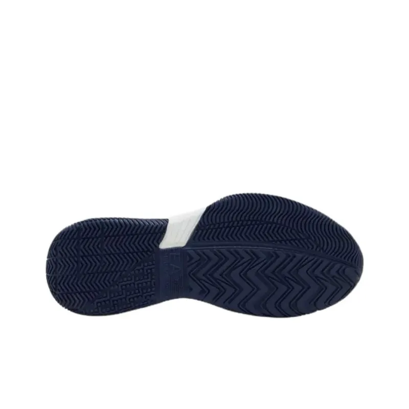 EMPORIO ARMANI EA7 Low Top Casual Shoes Unisex Dark Blue-5