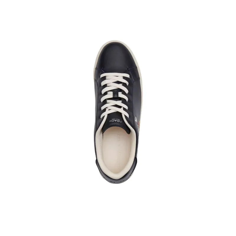 Disney x COACH Highline Low Top Skateboard Shoes Women's Black-3