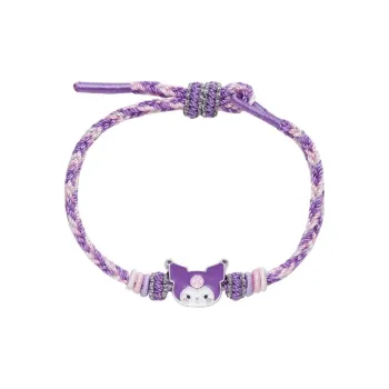 FIRST PARTY x Sanrio Kuromi Hello Kitty Hello Kitty Hand Woven Red String Rope Bracelets