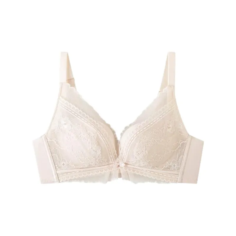MY BODY Gathering Wireless Adjustable Bra Women's-5